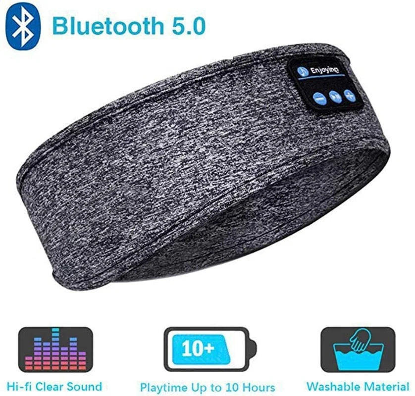 Bluetooth Sleep Headband | Wireless Music Eye Mask