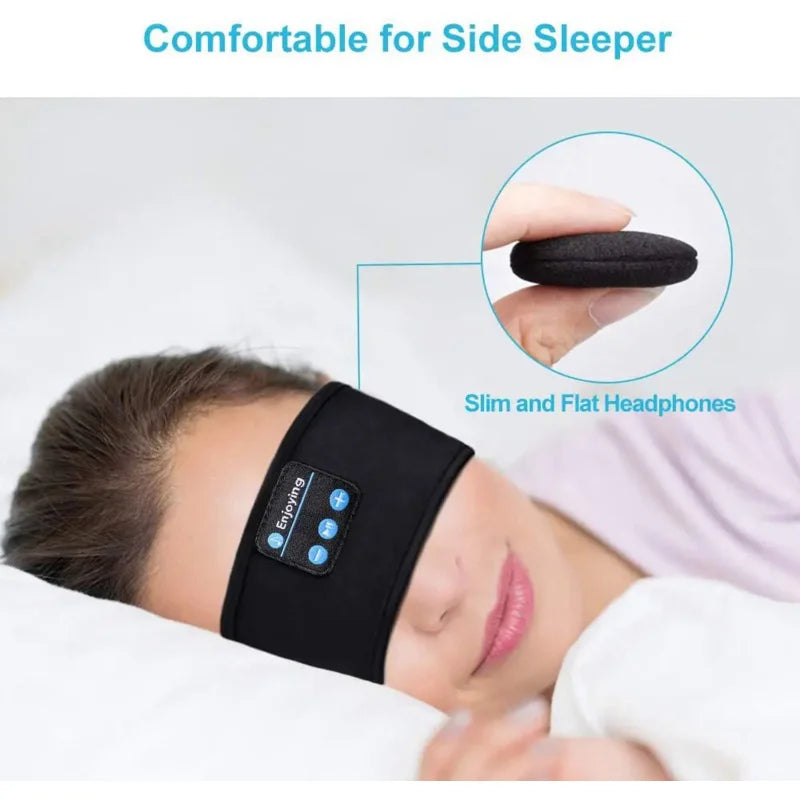Bluetooth Sleep Headband | Wireless Music Eye Mask