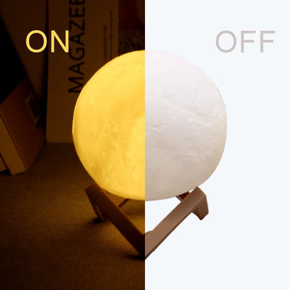 7-Color LED Moon Night Light