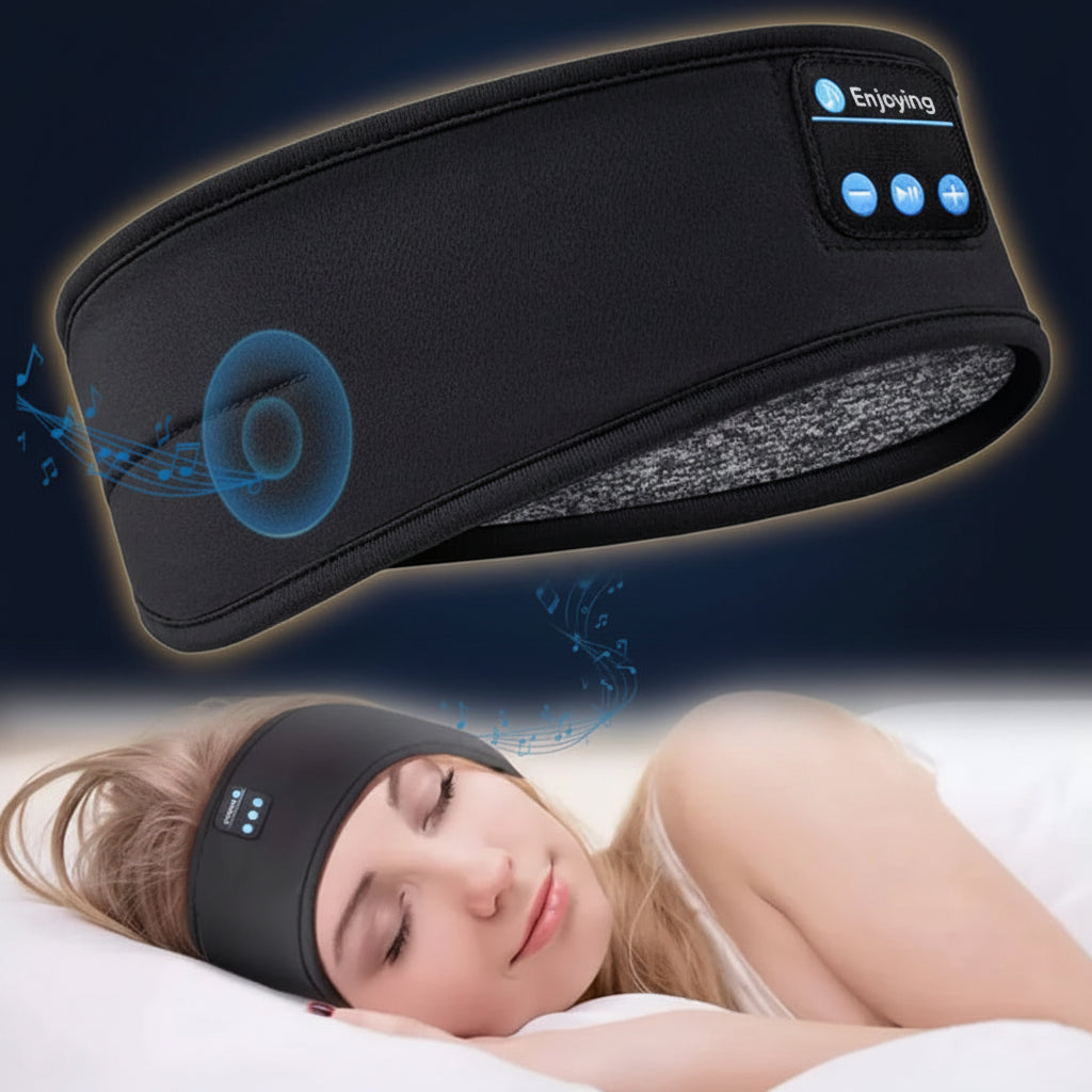 Bluetooth Sleep Headband | Wireless Music Eye Mask